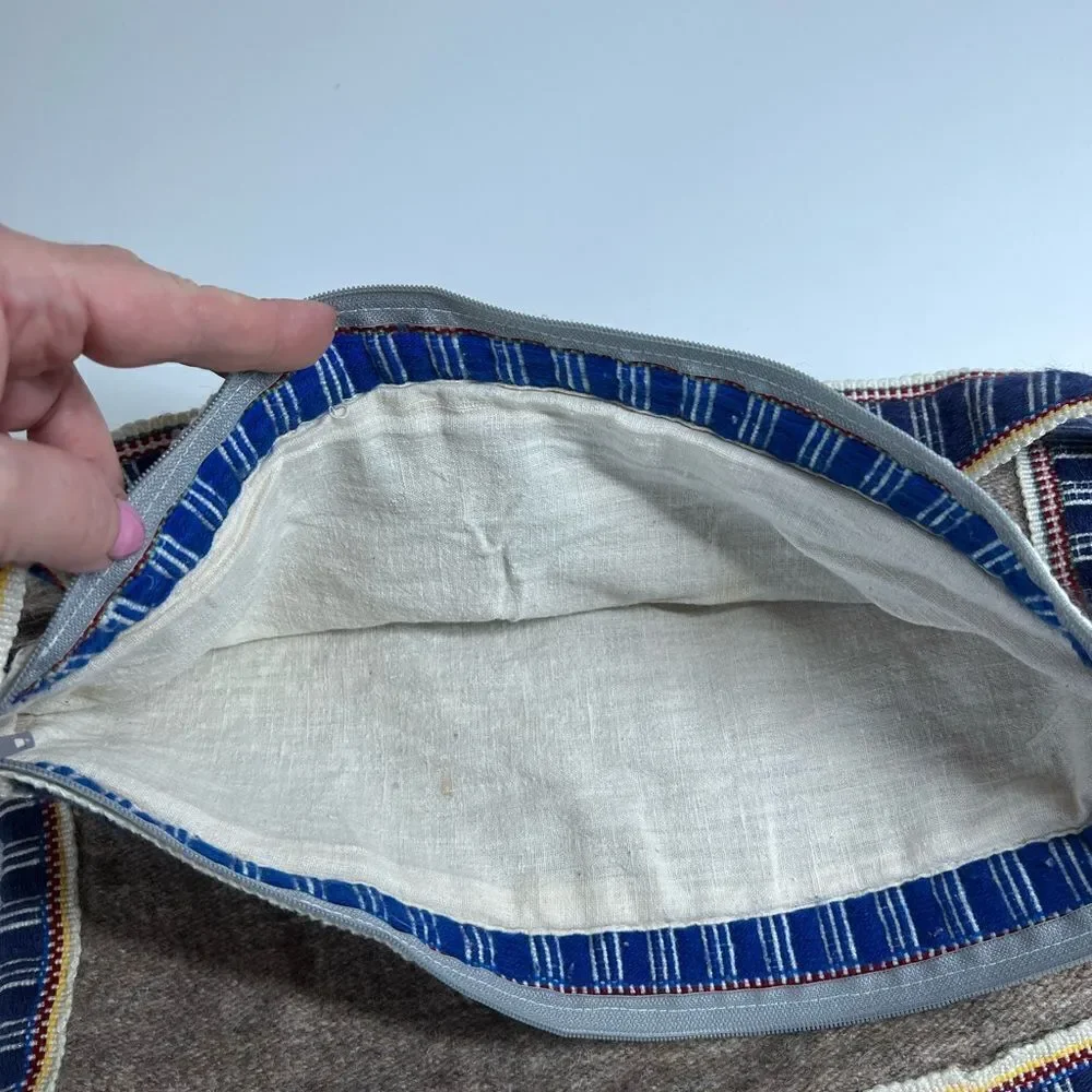 Mexican Crossbody Bags | Mexican Falsa Blanket Handmade Hippie Hobo Vintage
